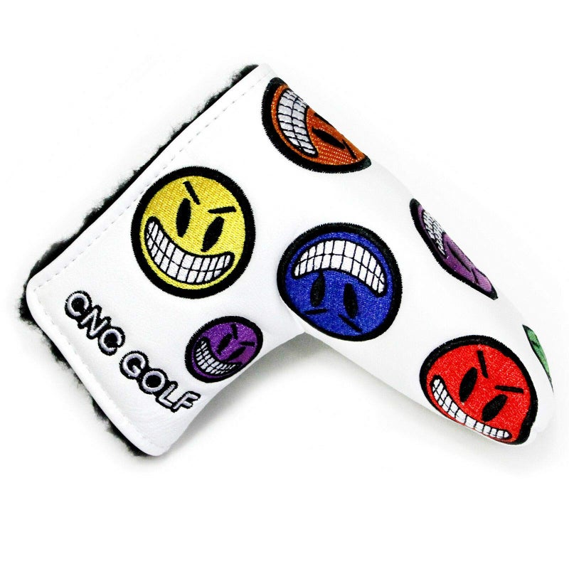 CNC GOLF Joker Smiley Face Magnetic Putter Cover Headcover for Scotty Cameron Taylormade Odyssey Blade - Image 2